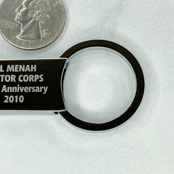 Al Menah Shriners Moto Corps Advertising 2010 Keychain Keyring - Picture 4 of 7